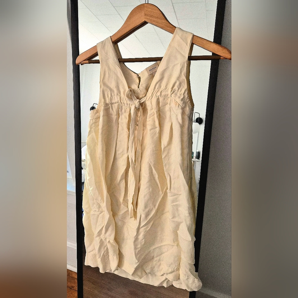 Ella Moss Ivory Sleeveless Mini Dress